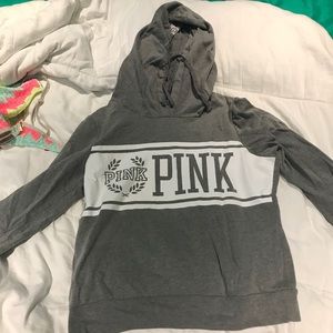 Grey light weight Victoria Secret hoodie